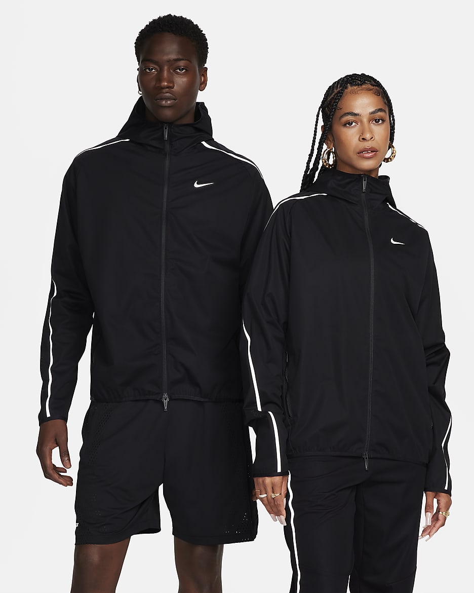 Nike reflective windbreaker men's best sale